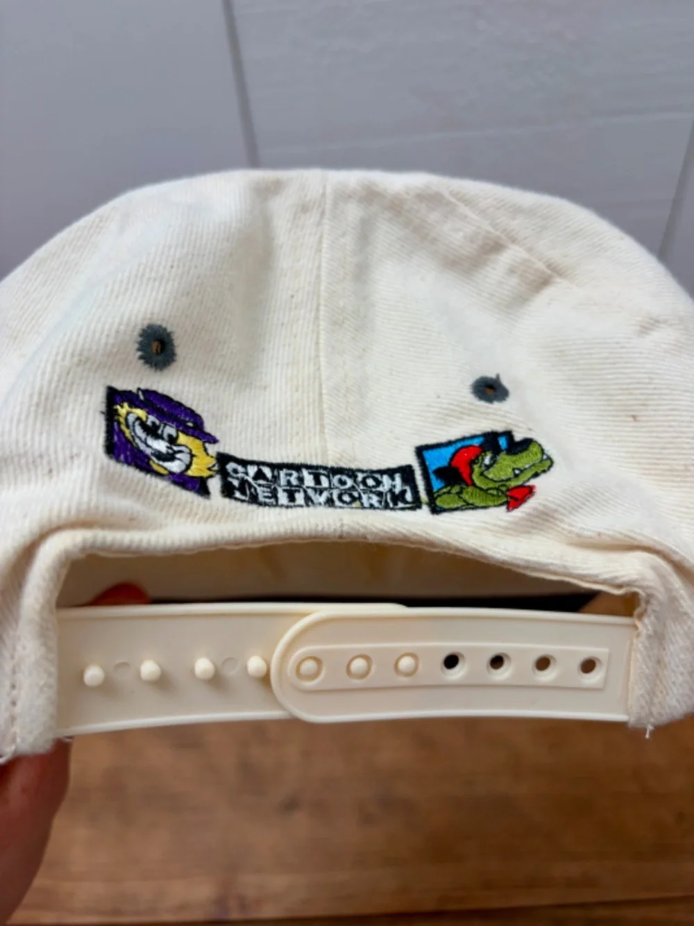 Vintage Cartoon Network Flintstones TV Show 90's Snapback Hat Cap - Adult Size
